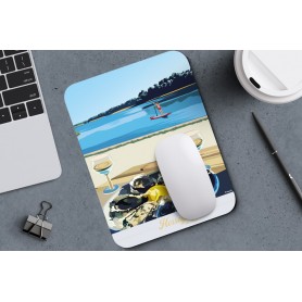 Tapis de souris d'Hossegor - lac marin