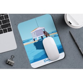 Tapis de souris de Gruissan - Plage des chalets
