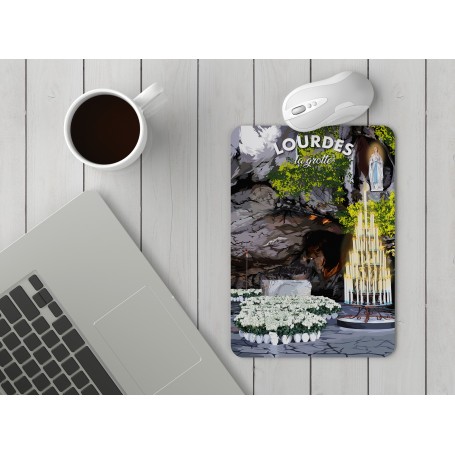 Tapis de souris de Lourdes - la grotte