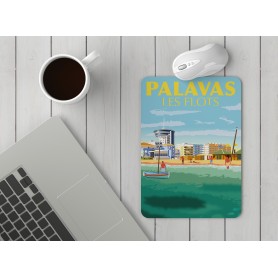 Tapis de souris de la ville de Palavas Les Flots