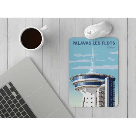 Tapis de souris de la ville de Palavas Les Flots - le phare