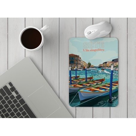 Tapis de souris de Sète - le canal
