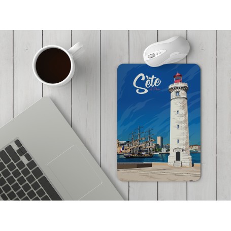 Tapis de souris de Sète - le phare