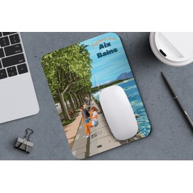Tapis de souris d'Aix-les-Bains - L'esplanade du lac