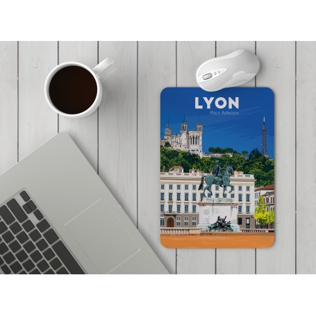 Tapis de souris de la ville de Lyon