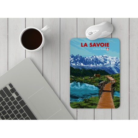 Tapis de souris de la Savoie en été