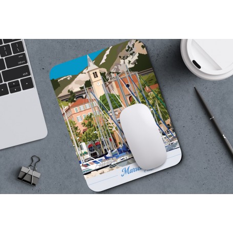 Tapis de souris de Marseille - L'Estaque