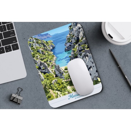 Tapis de souris de Marseille - Calanque d'En Vault