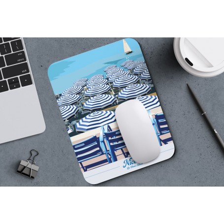Tapis de souris de Nice - Les Chaises Bleues
