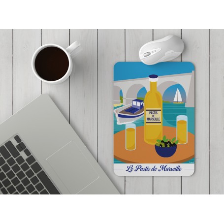 Tapis de souris du Pastis de Marseille