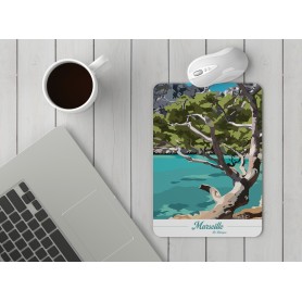 Tapis de souris de Marseille - Calanque