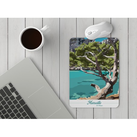 Tapis de souris de Marseille - Calanque