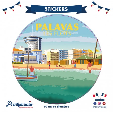 Stickers de Palavas Les Flots