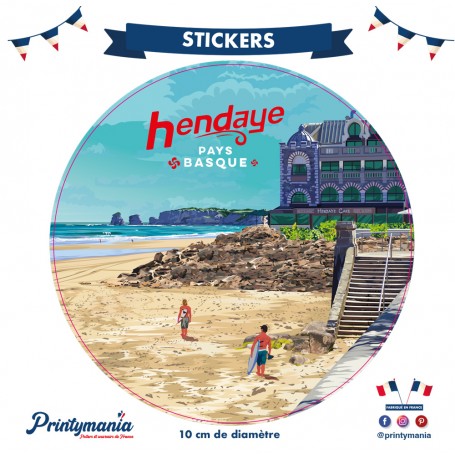 Stickers d'Hendaye