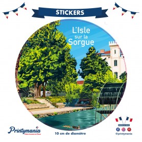Stickers de l'Isle sur la Sorgue - Roue