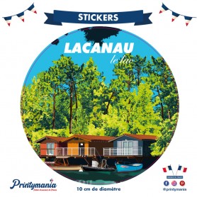 Stickers de Lacanau - le lac
