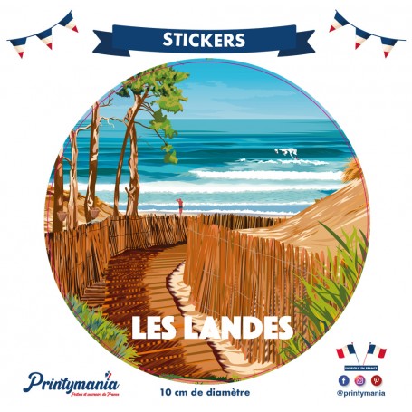 Stickers des Landes