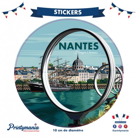 Stickers de Nantes - Hangar à bananes