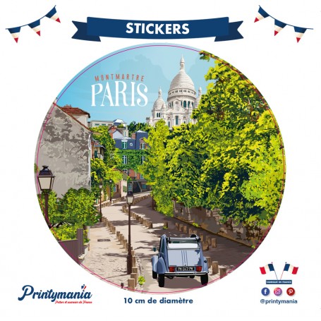 Stickers de Montmartre