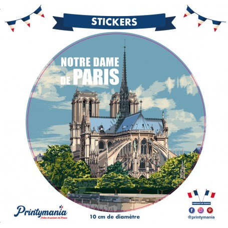 Stickers de Notre Dame de Paris