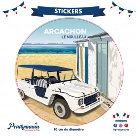 Stickers d'Arcachon - Le Moulleau