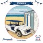 Stickers d'Arcachon - Le Moulleau