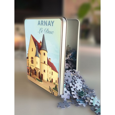 Puzzle de la ville d'Arnay-le-Duc