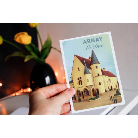 Carte Postale de la ville d'Arnay-le-Duc