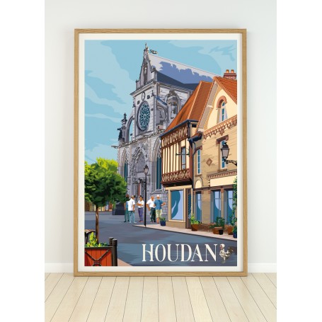 Affiche de la ville d'Houdan