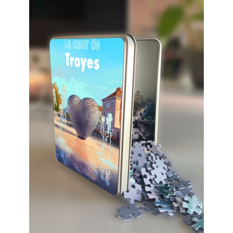 Puzzle du coeur de Troyes