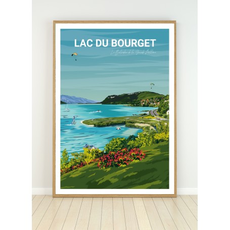 Affiche de Aix-les-Bains - Lac du Bourget
