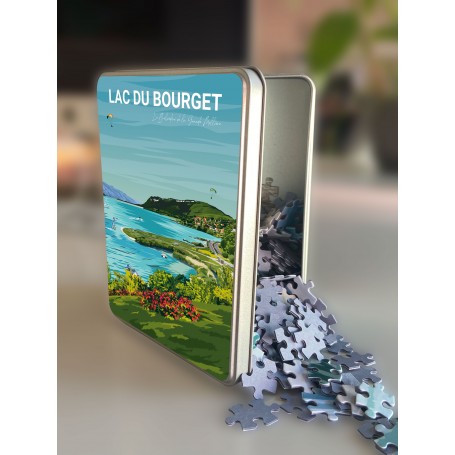 Puzzle de Aix-les-Bains - Lac du Bourget