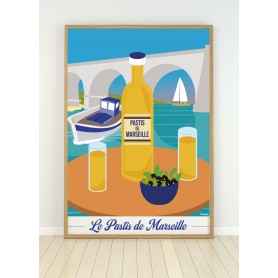 Affiche du Pastis de Marseille