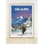 Affiche des Alpes