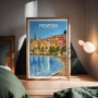 Affiche de la ville de Menton
