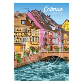 Affiche de la ville de Colmar