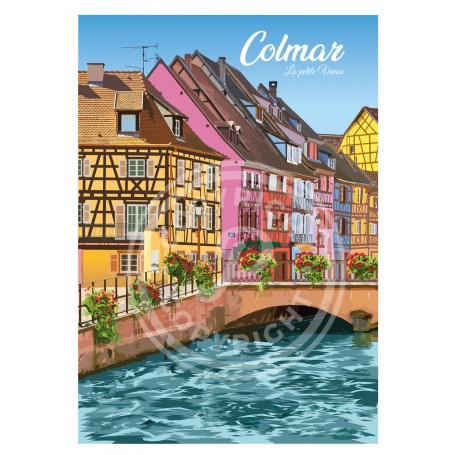 Affiche de la ville de Colmar