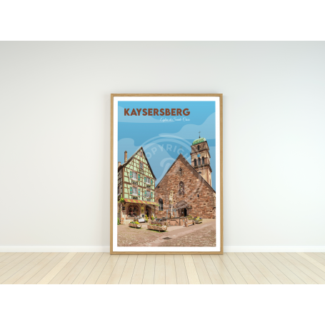 Affiche de la ville de Kaysersberg