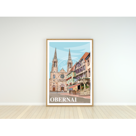 Affiche de la ville d'Obernai