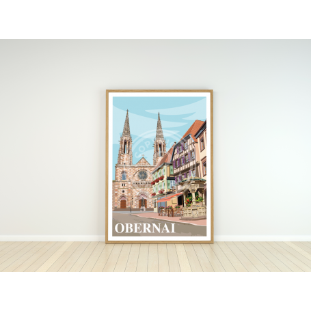 Affiche de la ville d'Obernai