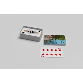 Jeu de cartes d'Aix-les-Bains - L'esplanade du lac