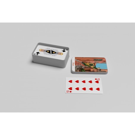 Jeu de cartes de la ville de Menton - ruelle