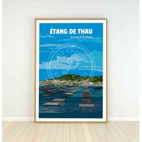 Affiche de l'Étang de Thau