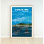 Affiche de l'Étang de Thau