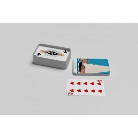 Jeu de cartes de la ville de Saint-Tropez - voilier