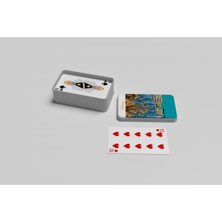 Jeu de cartes de la ville de Montpellier - bassin Jacques Coeur