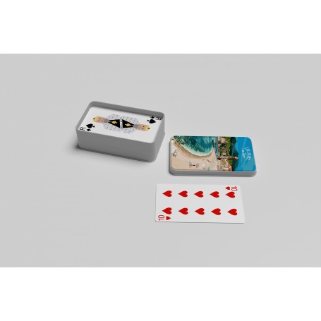 Jeu de cartes de la ville de Collioure - Plage Saint Vincent