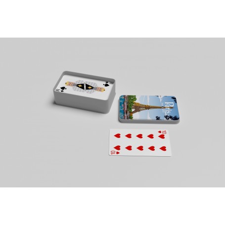 Jeu de cartes de Paris - Tour Eiffel
