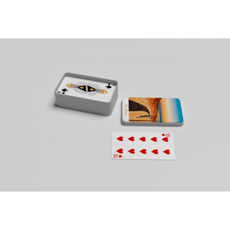 Jeu de cartes de Vieux-Boucau-les-Bains - plage