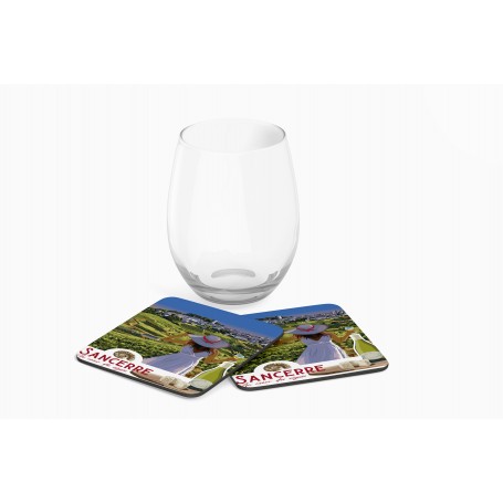 Dessous de verre de Sancerre - Au Coeur des Vignes